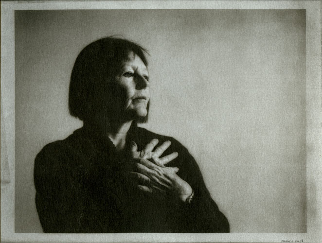 Wies, photography by Francie Van Der Wielen. large format camera, reflex camera. bromoilprint. In People, Portrait