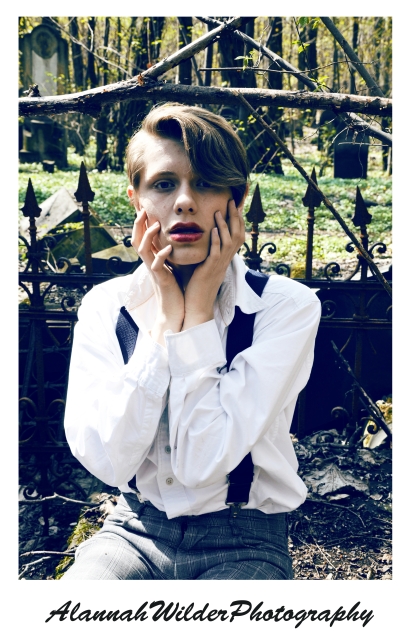 Zaskoczenie, photography by Magdalena Tynska. Photographer, Editor: Me.

Model, Make - Up: Patryk Dudek.. NIKON D90 + Nikkor 18 - 105 mm + Adobe Photoshop CS3.. In People, Portrait