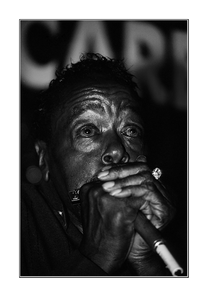 Blues Again : Carey Bell -2, photography by Uwe Hennings. http://www.bilder-ohne-worte.de/. In Event, Music, Musician