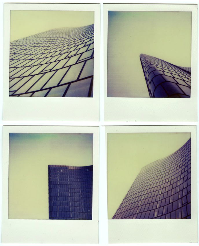 &Ouml;MV Office Building Vienna. Polaroid. In Construction, Edifice, Building. Office, photography by Andrea Ehrenreich. Image #393015