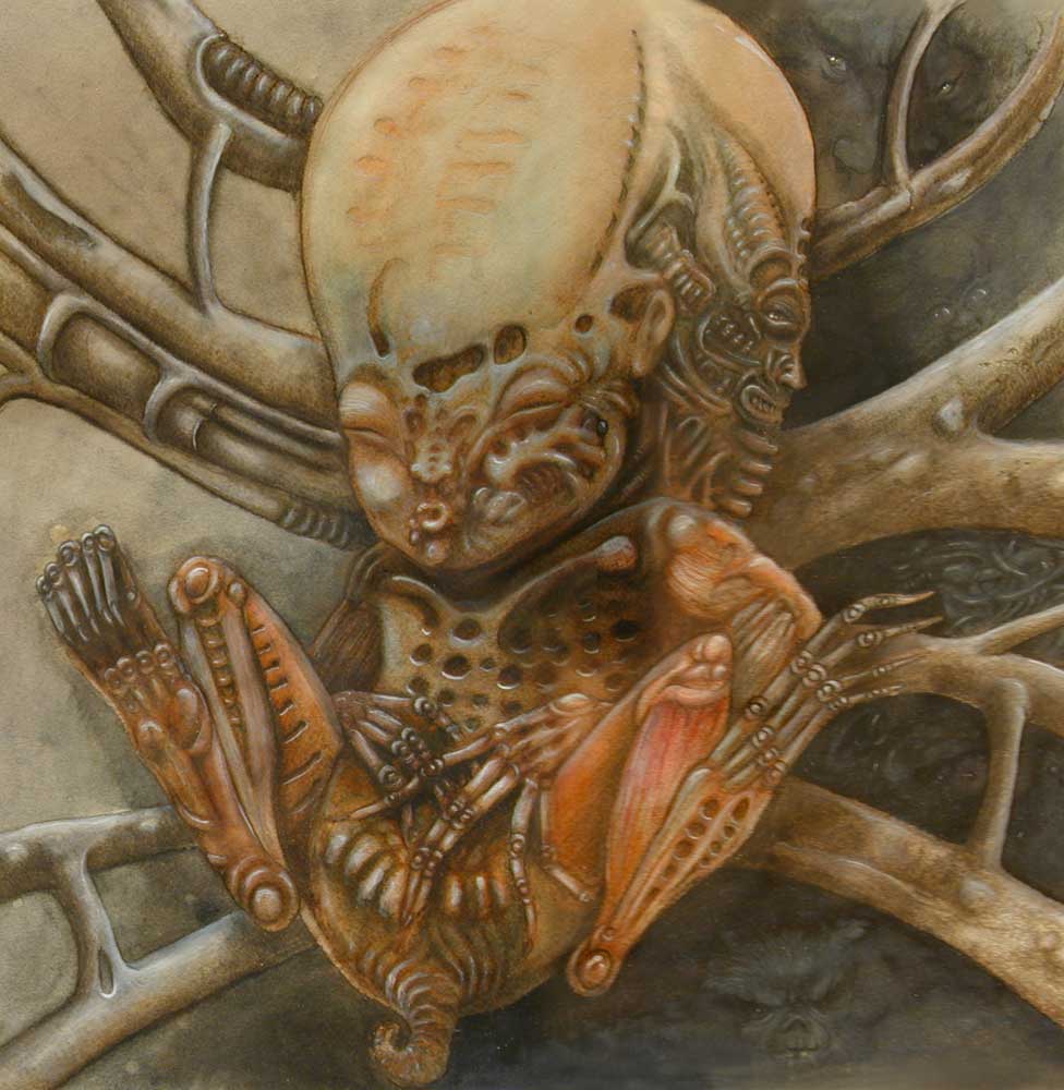 Janus, painting by Marc Hermitte. Done a while ago when I was looking for new techniques.. makeup pencils, inks. makeup pencils and inks on paper. In People, Character