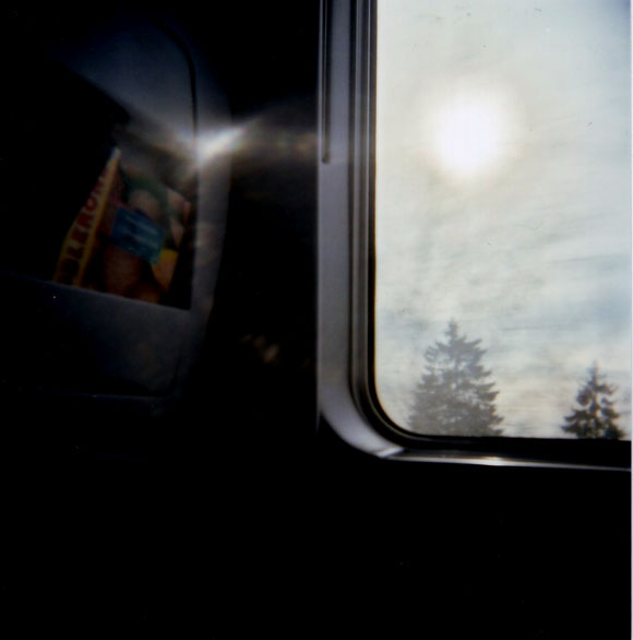Holga 120. Scan et digital. In Transportation, Rail, train, metro, tramway. Longue Route, photography by Sabrina Lesert. Image #198059