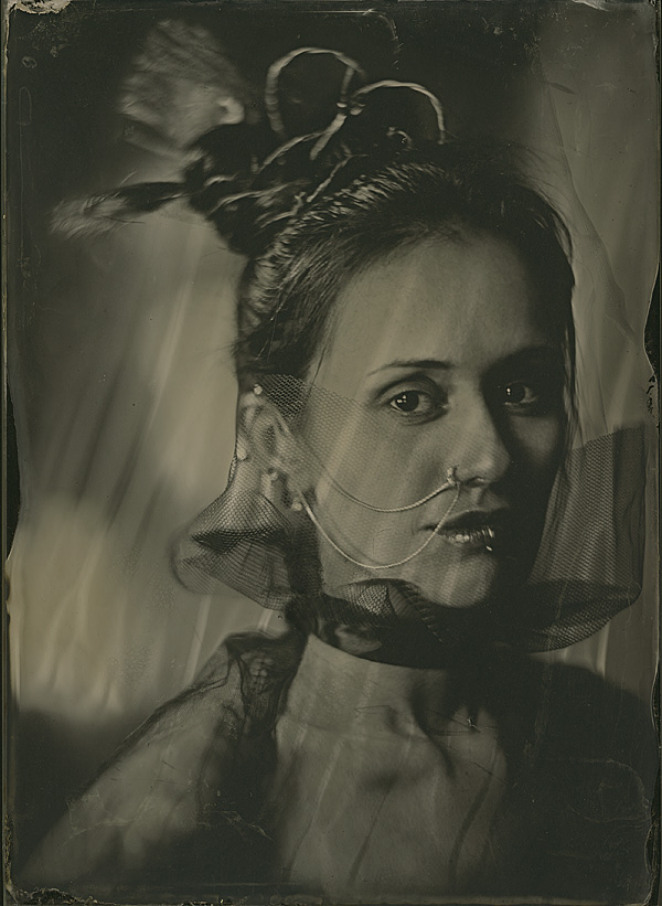 Wet-plate, 13x18.. In People, Portrait. Kseniya. In Propria Persona, photography by Alexey Sovertkov. Image #194152