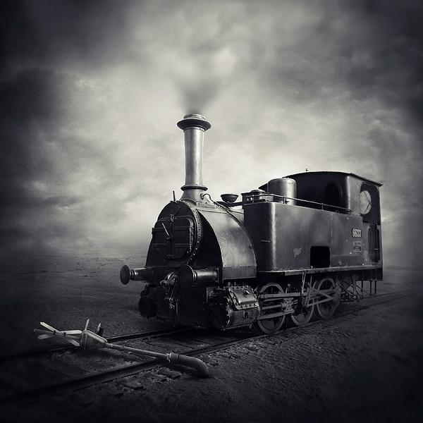 Untitled, processing by Sarolta B&aacute;n. In Transportation, Rail, train, metro, tramway