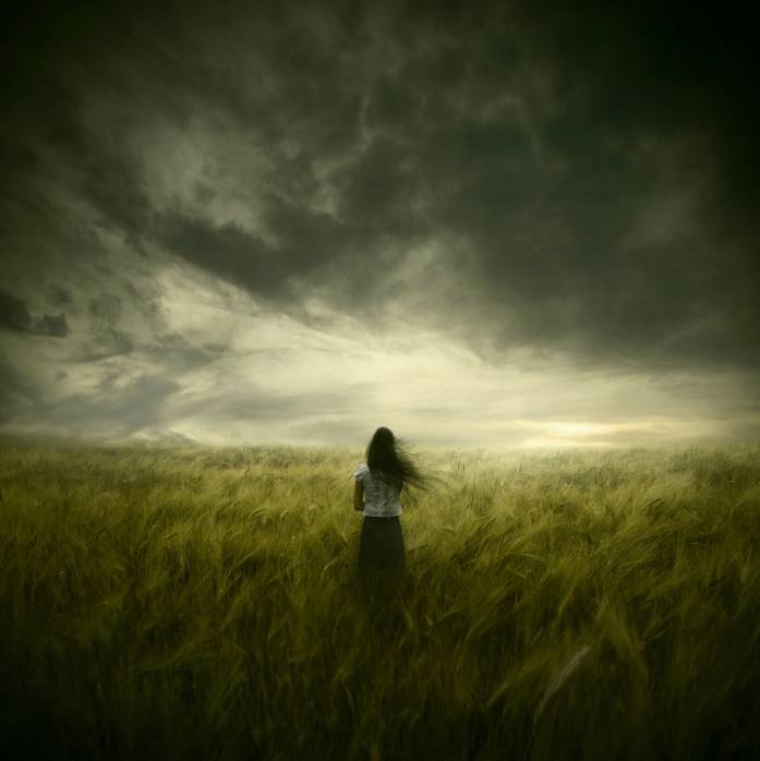Anxiety about future events has been bothering me and maybe a glimpse of the future might help, somehow.. Adobe Photoshop CS2, Canon E0S 300d. Photo-manipulation. In People, Portrait, Female. The Premonition, photography by Michael Vincent Manalo. Image #225214