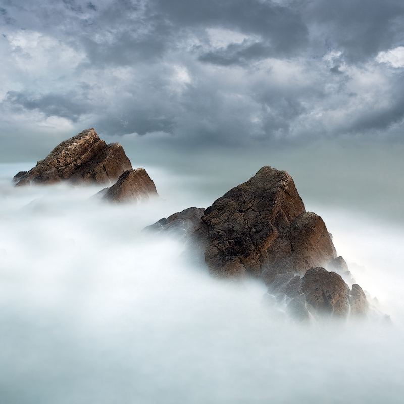 Waterland, photography by Pawel Juszczyk. Canon EOS 400D / Canon 17 -40 mm L /. Long Time Exposure / photomontage. In Nature, Scenery, Waterscape. Waterland, photography by Pawel Juszczyk. Image #280298