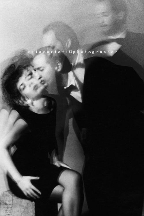Il Bacio - Fotodinamica, photography by Rita Carioti. Nikon. Analog. In People, Portrait