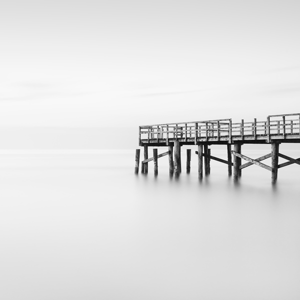 The Old Pier, Study II, Artwork by Marcin Flis. Canon 5D plus Canon 50mm and filters. Long exposure