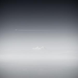 Cannot be line on the horizon by Zoltan Bekefy