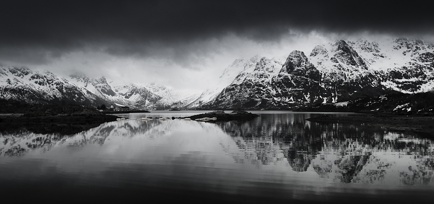 In Nature, Scenery, Waterscape. 70° Nordland #5, photography by Zoltan Bekefy. Image #395042