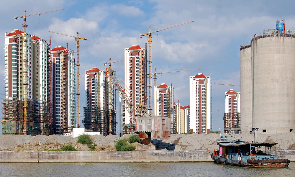 In Construction, Town-planning. From China, photography by Mogens Andersen. Image #315004