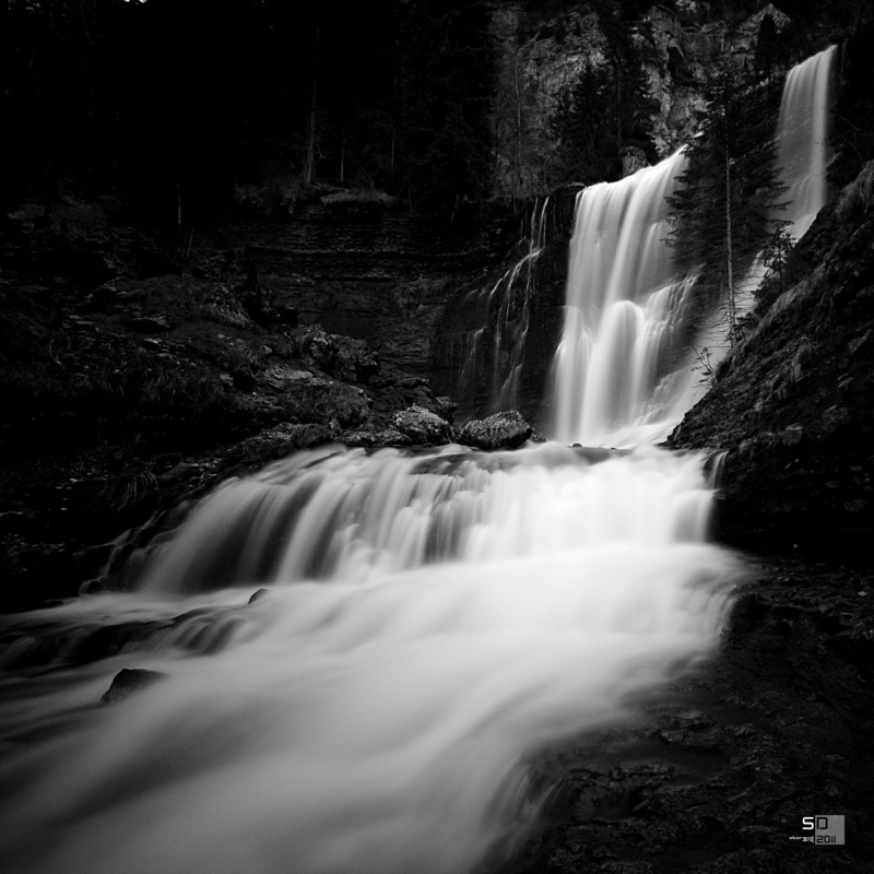 Cascade, photography by St&eacute;phane Dendievel. Pentax K20D