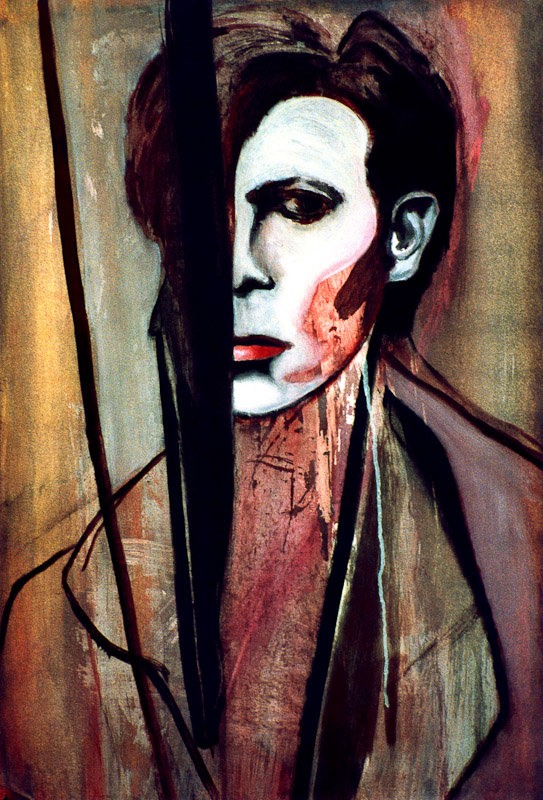 Painting inspired by David Bowie and his song-V2 Schneider. Portrait made from a photo of David Bowie in Berlin. The album "Heroes" by David Bowie is the first I bought. I took a long time before I realized he was singing in French on the song "Heroes".
Oil on paper, 76 x 51 cm, 1990.
Peinture inspirée par David Bowie et sa chanson V2-Schneider. Portrait fait à partir d’une photo de David Bowie à Berlin. L’album « Heroes » de David Bowie est le premier que j’ai acheté. j’ai mis longtemps avant de me rendre compte qu’il chantait en français sur la chanson « Heroes ».
Huile sur papier, 76 xx 51 cm, 1990.
. Oil on paper. Oil on paper. Dans Gens, Portrait, Homme. V2-Bowie, peinture de Fabrice Plas. Image #402363