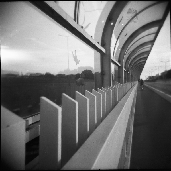 Holga 120. film scan from negative. In Construction, Edifice, Bridge. Chemins Crois&eacute;s, photography by Sofiya Petkova. Image #220311