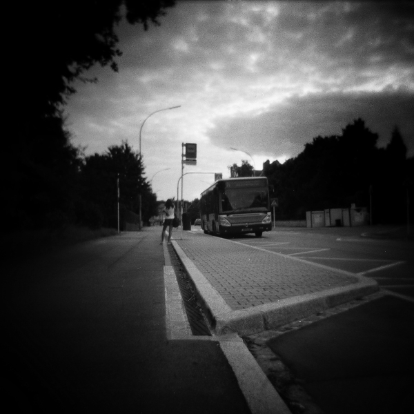 Toutes Les Directions Sont Bonnes, photography by Sofiya Petkova. Holga 120, Ilford. film scan from negative. In People, Everyday, City life