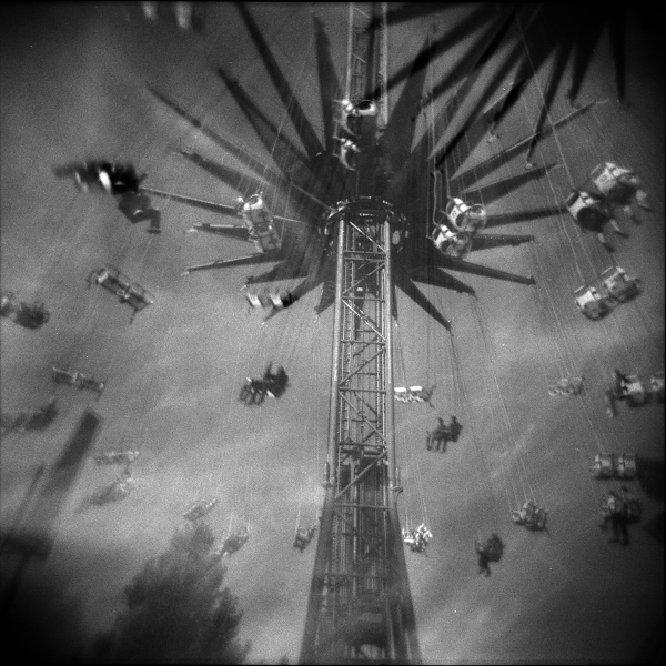 Un Voyage Vers La Lune I I I, photography by Sofiya Petkova. double exposure. Holga 120. film scan from negative. In People, Everyday, Leisure. Un Voyage Vers La Lune I I I, photography by Sofiya Petkova. Image #241294