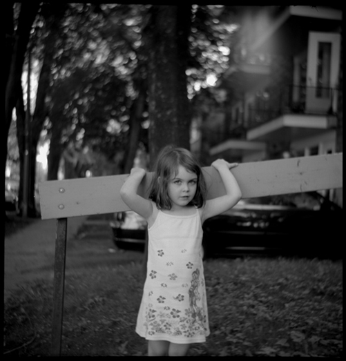 Sans Titre, Artwork by Michel Elie. Lubitel 166U. argentique