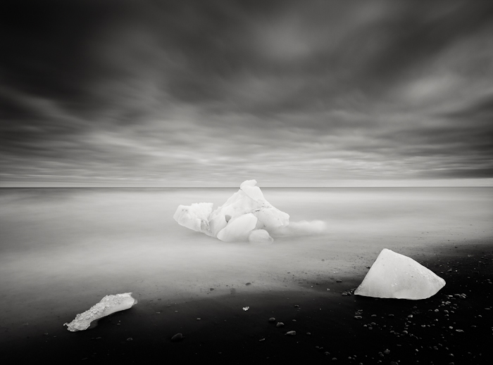 Ice And Sea, photography by Ota Hevler. Canon 5DmkII. Long Exposure. In Nature, Scenery, Waterspace