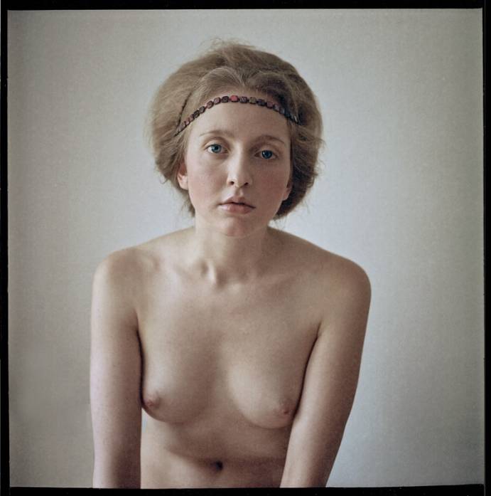 Blond, photography by Richard Palkovic. Yashica-12. Kodak Portra-400NC 120 Color. In People, Nude, Female