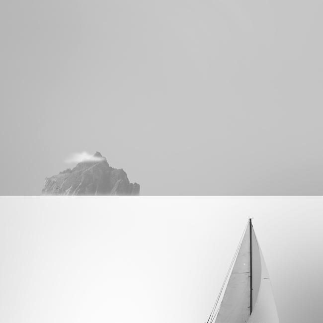 L'Ile, drawing by Giorgio Bisetti. In Nature, Scenery, Waterscape