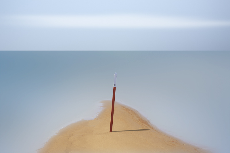 Sandbar, processing by Giorgio Bisetti. In Nature, Scenery, Waterscape