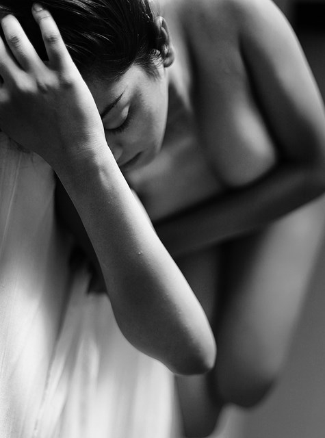 Sleeping, photography by Sourav De. 5D. In People, Nude, Female