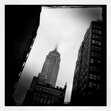 In Construction, Edifice, Building. Foggy, photography by Guido Stoll. Image #397581