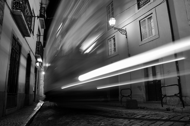 In Transportation, Rail, train, metro, tramway. Night Lights, photography by Jo&atilde;o Coutinho. Image #305100