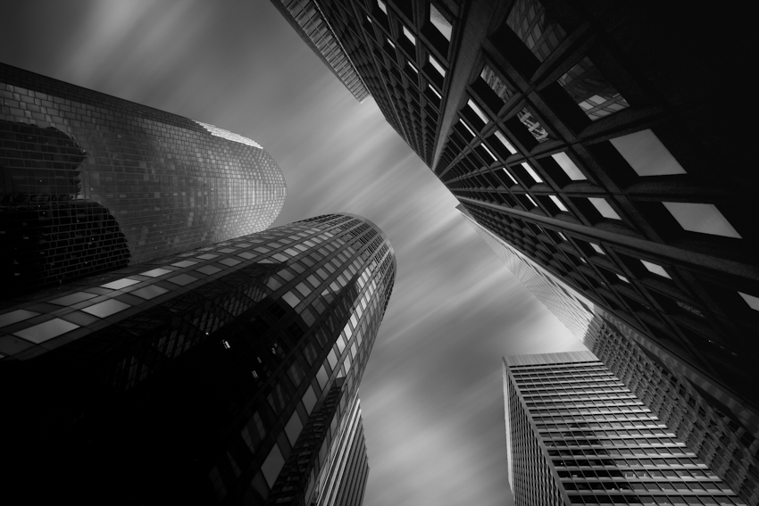 Canon 5DII, EF 17-40 f/4L, 10 stop ND. Digital long exposure. In Construction, Cityscape, skyline. There's Room At The Top, photography by S (maxx) Landeros. Image #362068