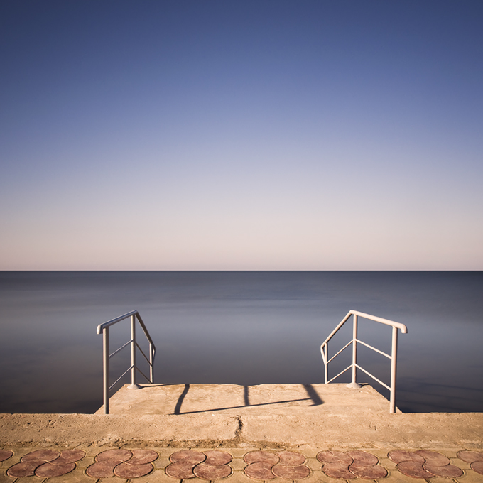 Skadovsk, Ukraine. Nikon. nd, cokin. In Nature, Scenery, Waterscape. Steps, photography by Yury Bird. Image #401799