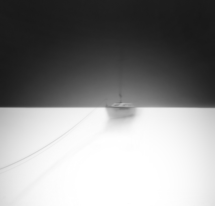 Boat 32, photography by Dimitri Bogachuk. Kiev. nikon d90. nd1000. In Transportation, Water, boat