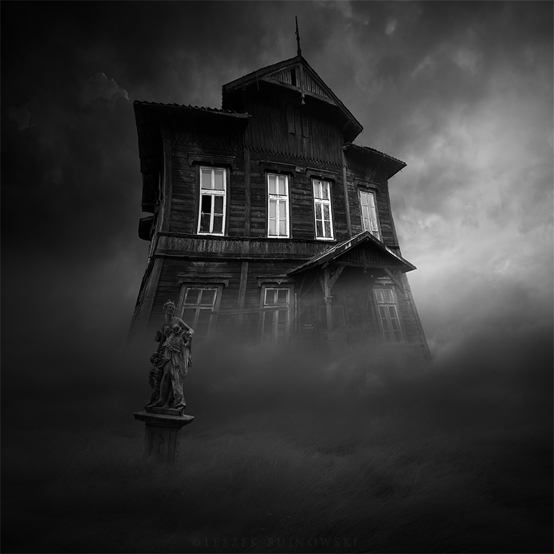 In Construction, Edifice, House. House Of Shadows, photography by Leszek Bujnowski. Image #409075