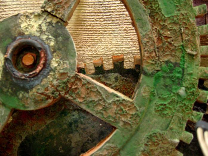 CLAY. MODELING. In Object, Sculpture. The Time After(Detail), sculpture by Claudiu Pegescu. Image #267483