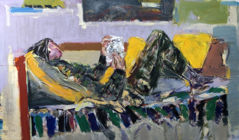 Nam, La Garde Freinet, painting by Fr&eacute;d&eacute;ric Faye. Nam. la Garde-Freinet .&nbsp;huile sur toile .114 x 200 cm&nbsp;-2008. Peinture. Huile. In People, Self-portrait, Male. Nam, La Garde Freinet, painting by Fr&eacute;d&eacute;ric Faye. Image #328642