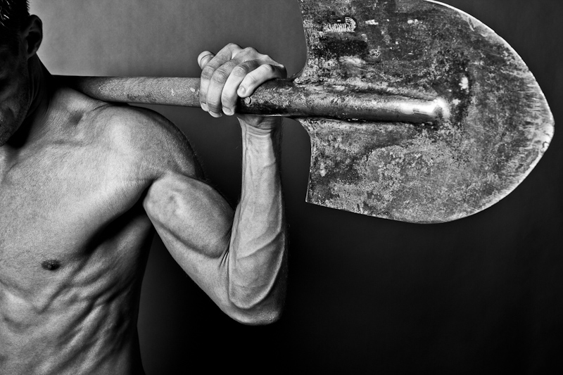 Shovel, image by Andrey Korshunov. Image #397857