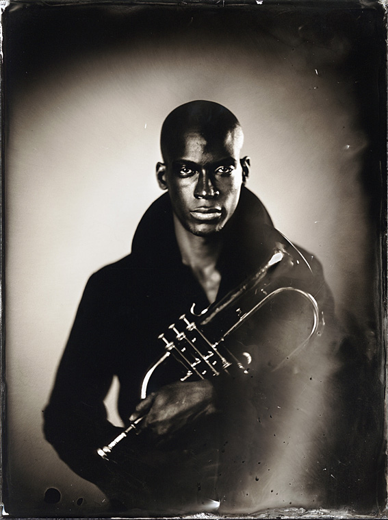 Petzval leens 18x24 BGA. Wet Plate Collodion. In People, Portrait, Male. Nathan, photography by Mr. Flawless. Image #359550