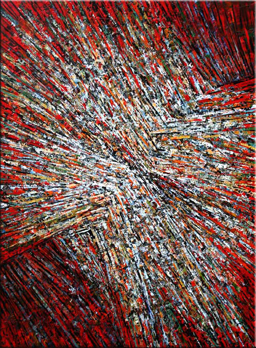40x30" Sold. In Other. C8110, painting by Yehan Wang. Image #394950