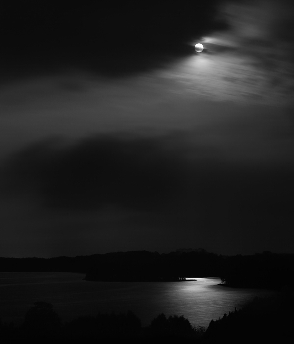 D700, Nikkor 70-300 VR. In Nature, Scenery. Moonlight River, photography by Przemysław Wielicki. Image #374841
