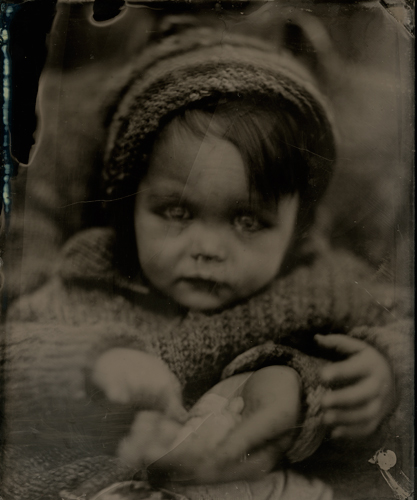 8x10in clear glass ambrotype. 8x10 view camera. collodion. In People, Infant, children, Boy. Benjamin, photography by Sonia Macak. Image #402809
