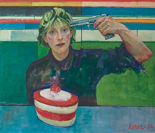 Xenia Hausner, True Lies, Peinture, Albertina Museum, Vienna