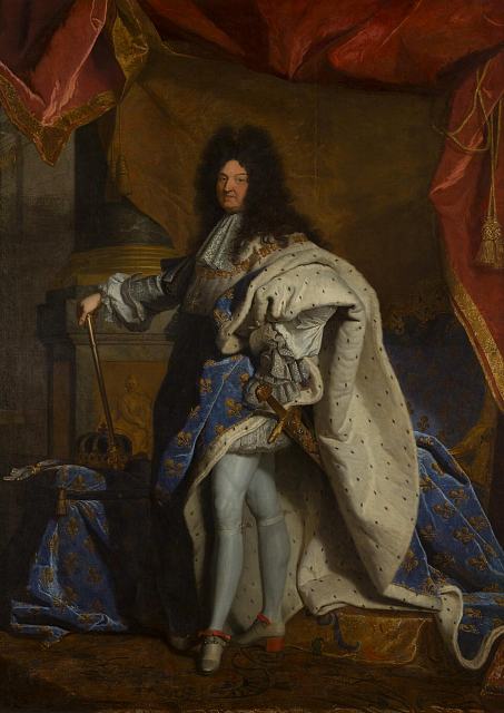 Tableau Toile Hyacinthe Rigaud - Portrait D'homme, Prêt à Accrocher, Plusieurs Tailles