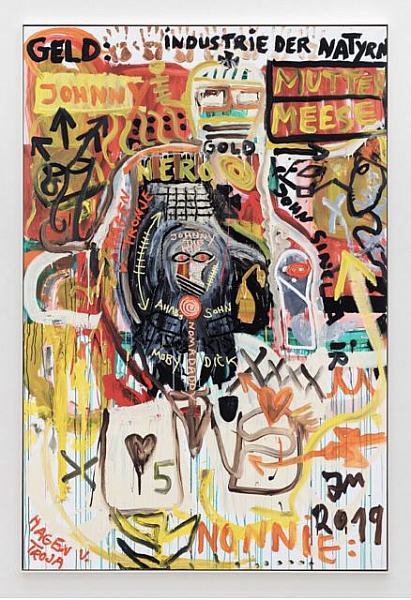 Jonathan Meese, AMAZONENGOLD de LARGE, Painting, Sies + Höke