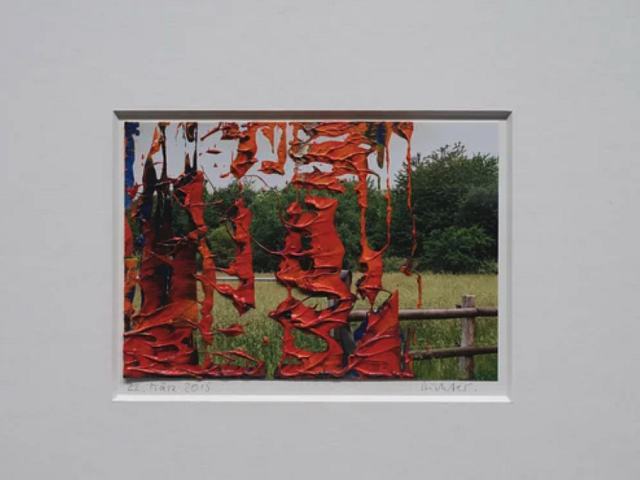 Gerhard Richter, Overpainted Photographs, Mixed media, LUMA, Arles