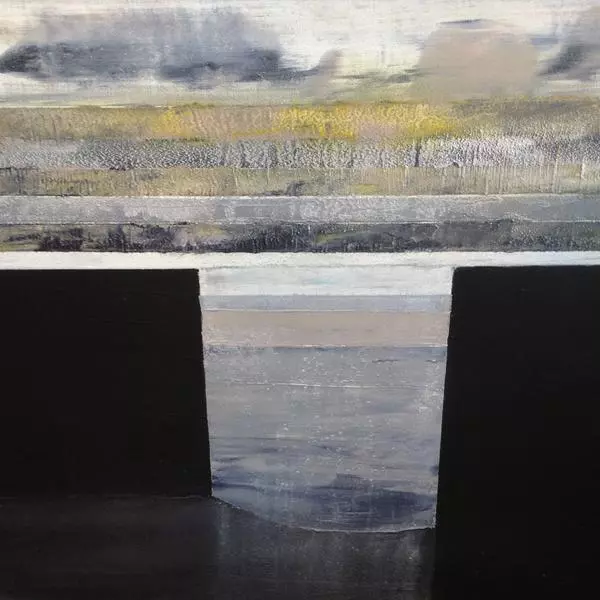 Harbour by Caryl Beach in Painting Mixed media