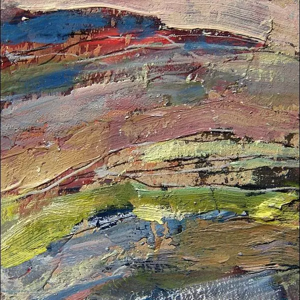 Hill 11 by George Oncioiu in Painting Mixed media