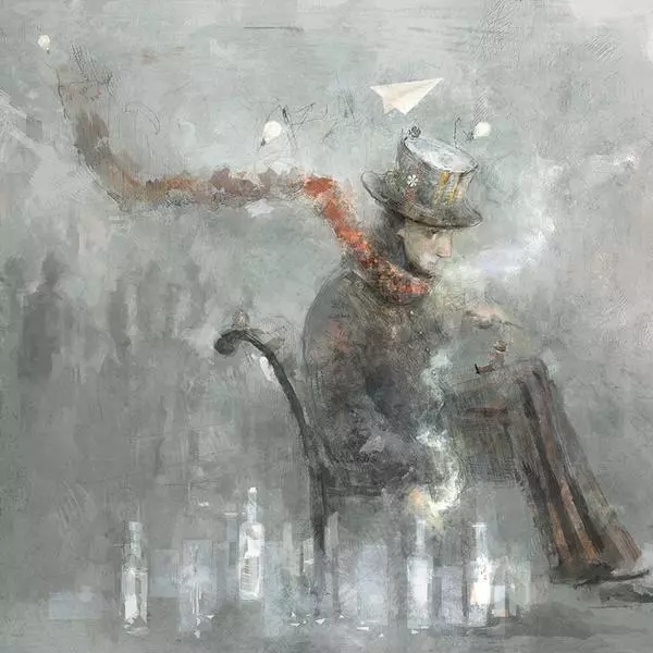 storyteller by Smokepaint in Painting Airbrushing