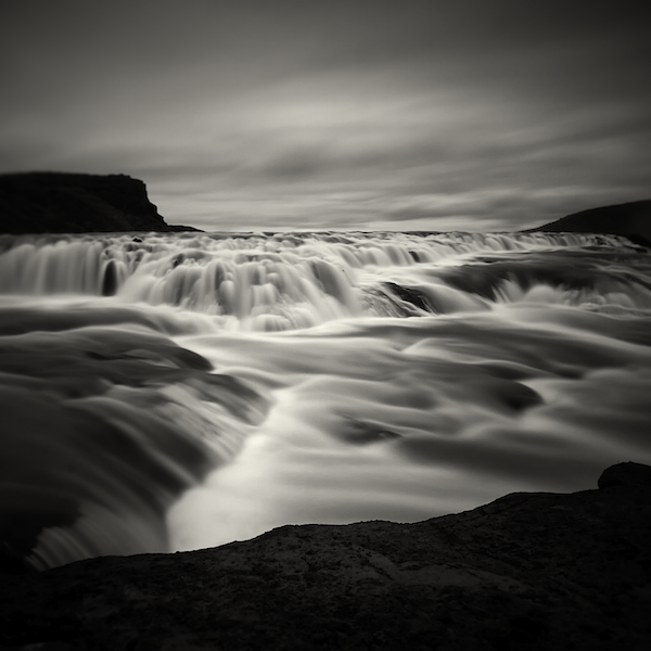 Gulfoss, photography, digital by Lionel Orriols - Art Limited