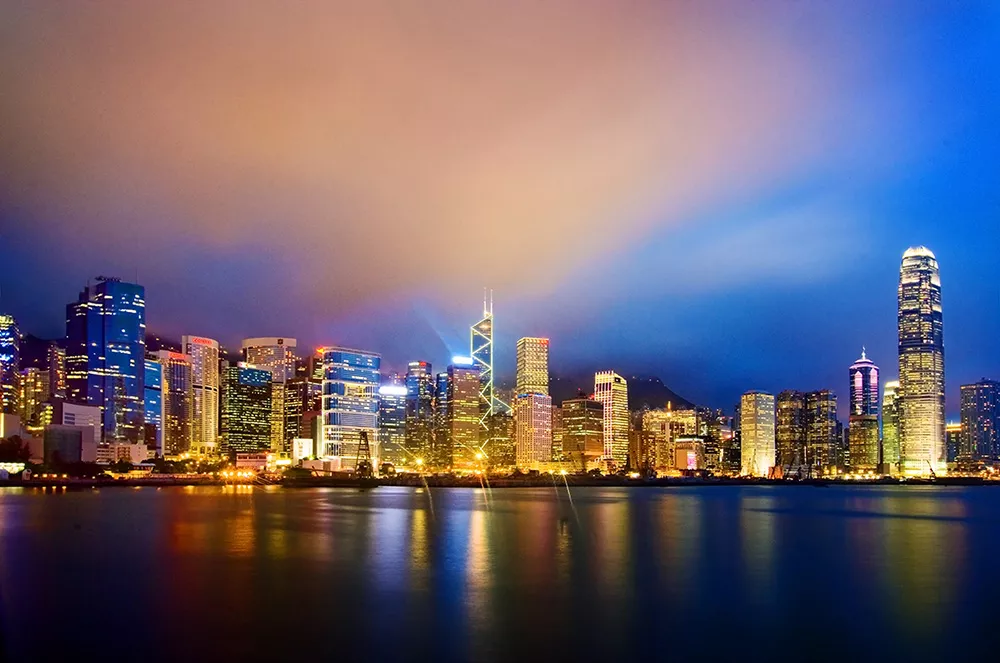 Hong Kong by Night by Daniel Johansson, Photography, Digital | Art Limited