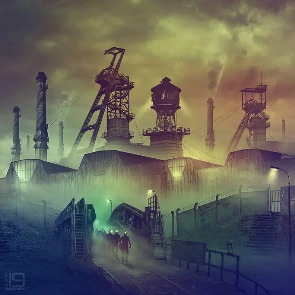 End of shift by Darek Kocurek
