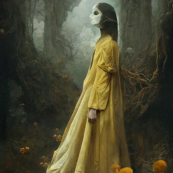 The Girl With The Stone Mask by Michael Vincent Manalo